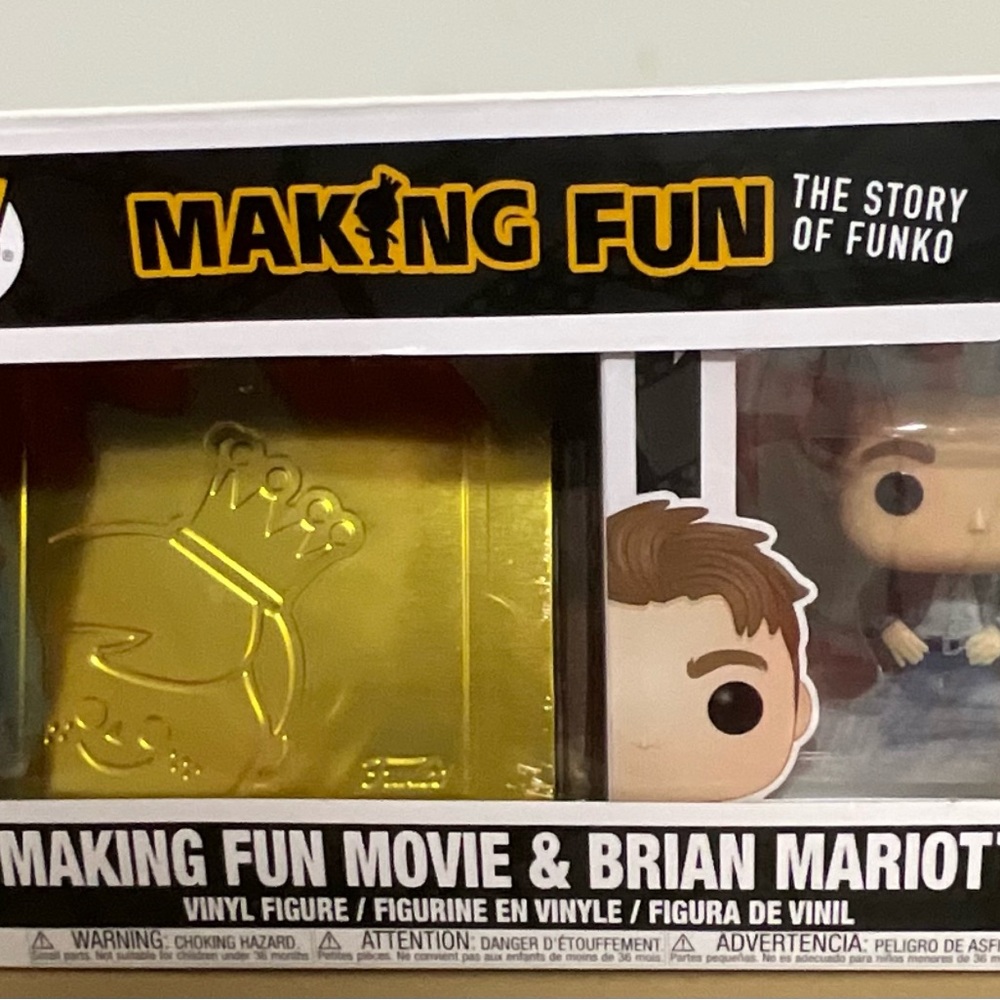 Funko Pop Making Fun -the story of Funko with Brian Mariotti - includes dvd